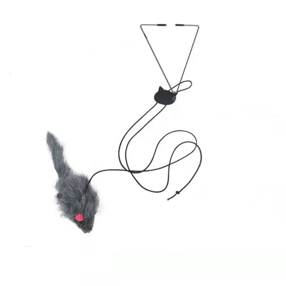 Hanging Door Interactive Plush Mouse Toy 6