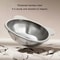 15 Tilted Stainless Steel Elevated Pet Feeder 4