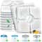 4Pack HighEfficiency Square Fountain Replacement Filters 1