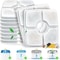 4Pack HighEfficiency Square Fountain Replacement Filters 1