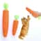 Durable Paper Rope Carrot Cat Scratcher Chew Toy 1