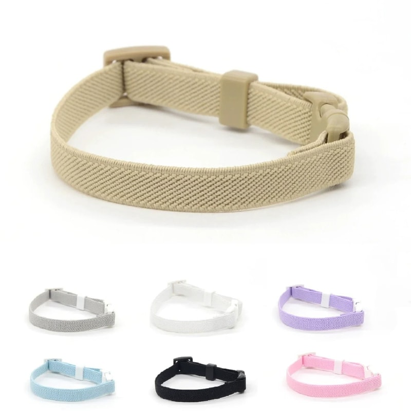 Fashion Stretch Elastic Safety Cat Collar 1