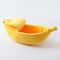 Cozy Banana Peel Calming Cat Bed 9