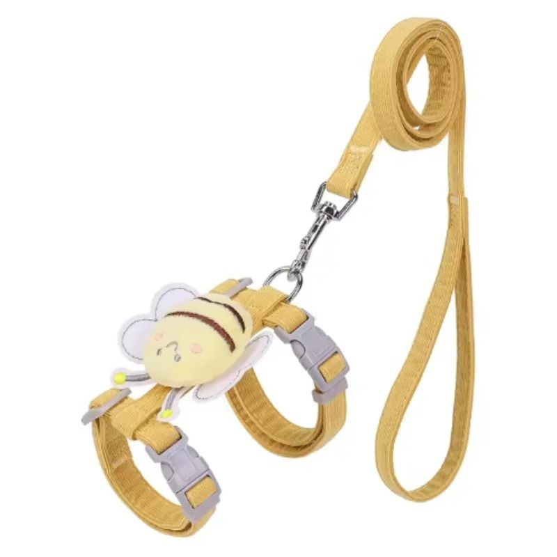 Bumblebee Adjustable Cat Harness And Leash Set 7