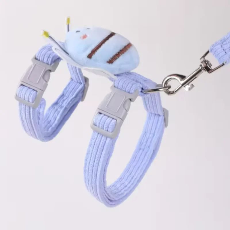 Bumblebee Adjustable Cat Harness And Leash Set 8