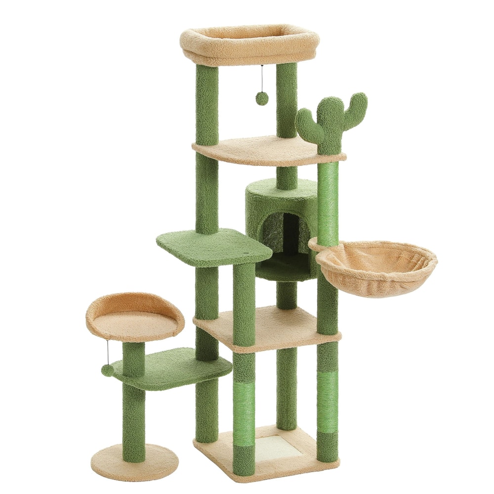 MultiLevel Tower For Large Indoor Cats 9