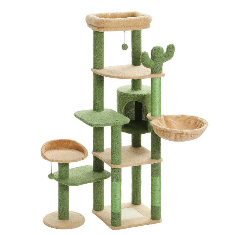 MultiLevel Tower For Large Indoor Cats 9