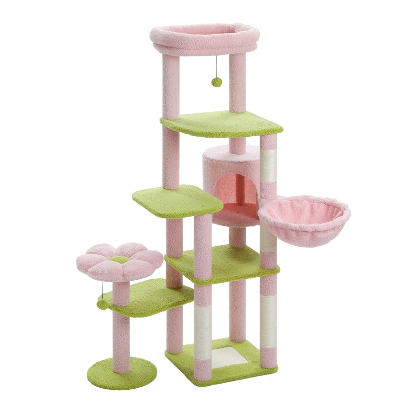 MultiLevel Tower For Large Indoor Cats 11