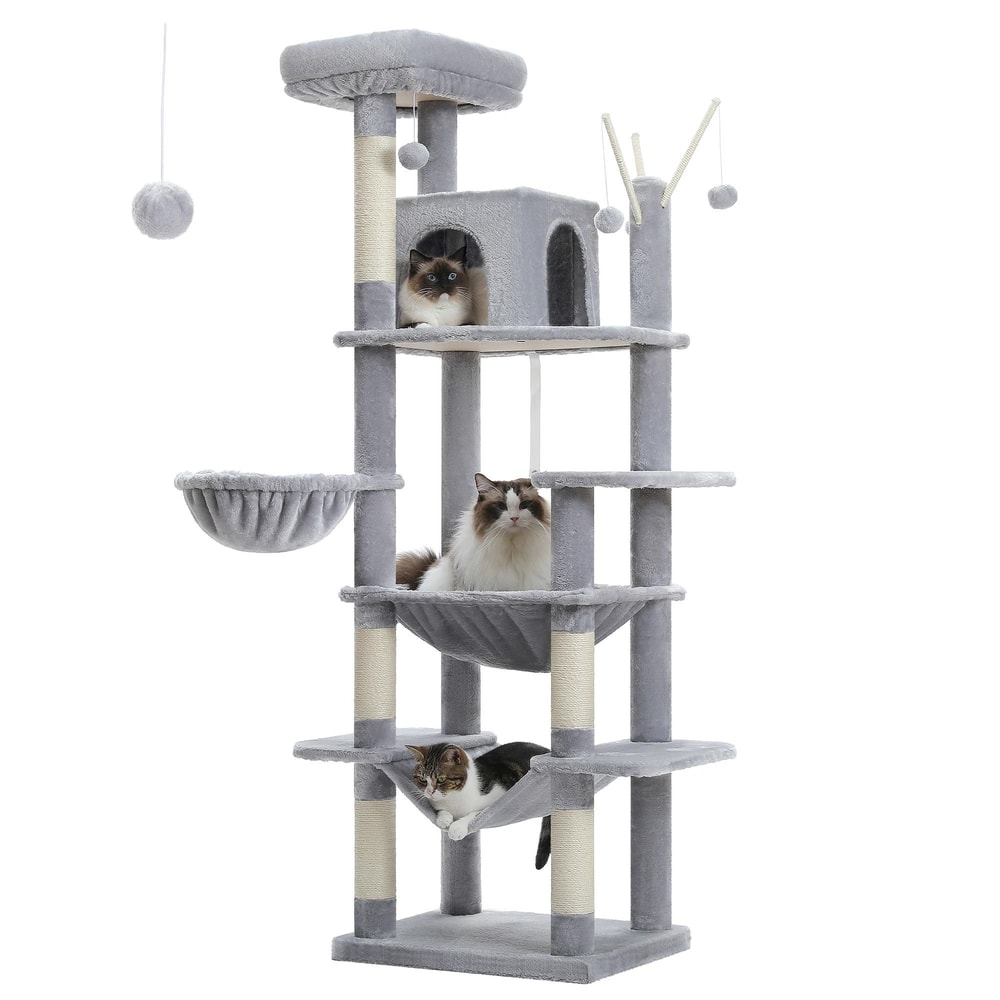 MultiLevel Tower For Large Indoor Cats 7