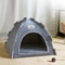 SemiEnclosed Canvas Pet Tent Bed 11