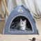 SemiEnclosed Canvas Pet Tent Bed 1