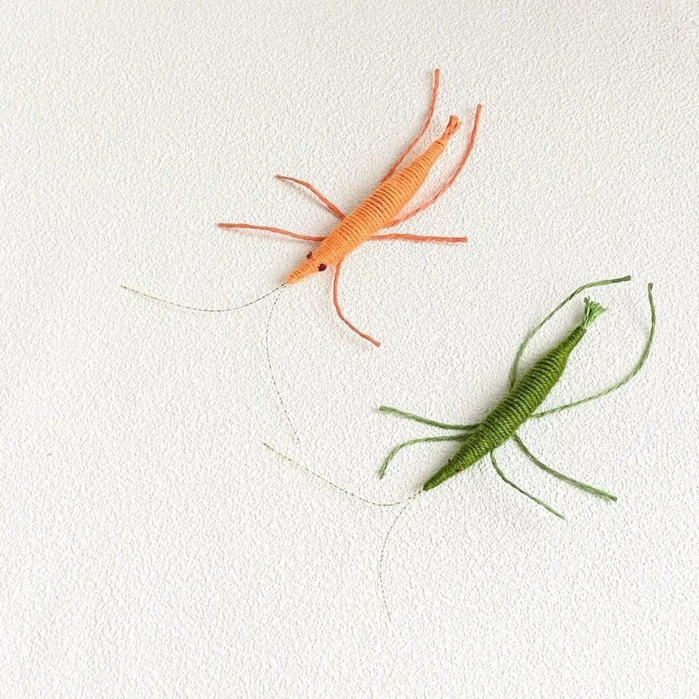 Premium Woolen Prawn Catnip Enrichment Toy 2