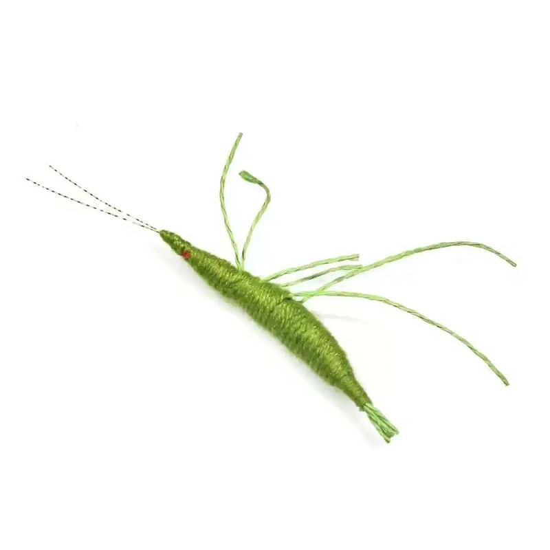 Premium Woolen Prawn Catnip Enrichment Toy 6