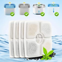 universal square multi-layer pet fountain filters