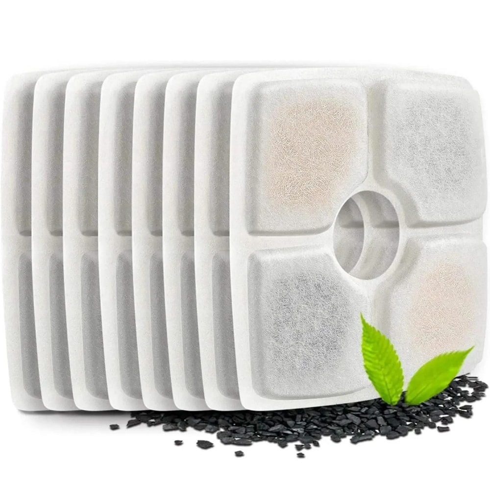 Universal Square MultiLayer Pet Fountain Filters 7