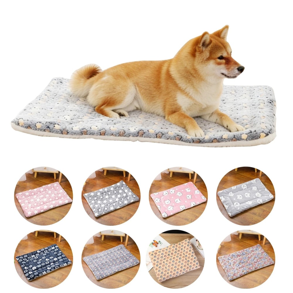 Thickened Flannel Winter Warm Cat Mat 1