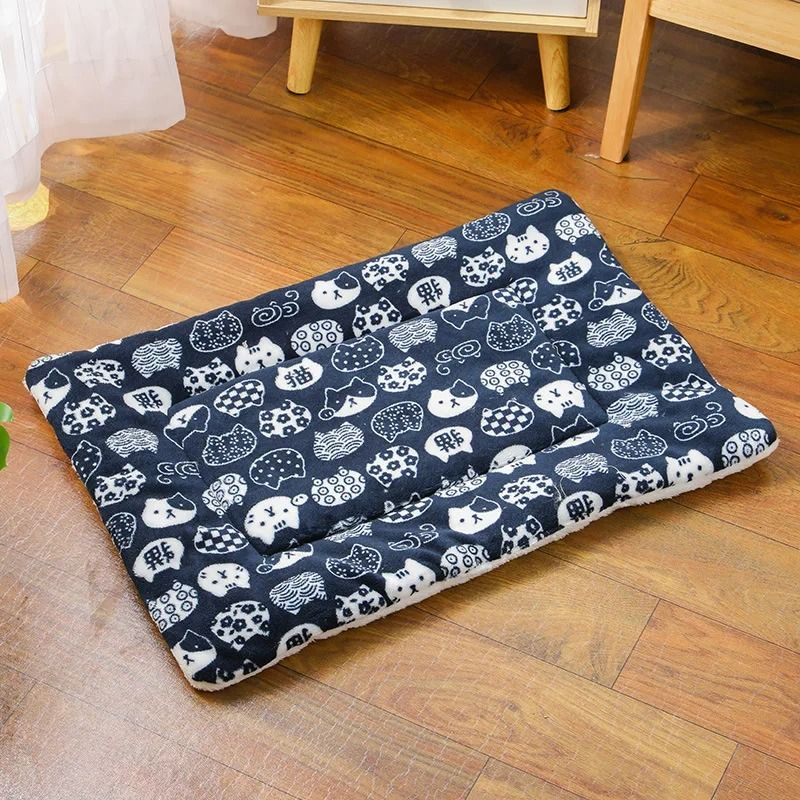 Thickened Flannel Winter Warm Cat Mat 7