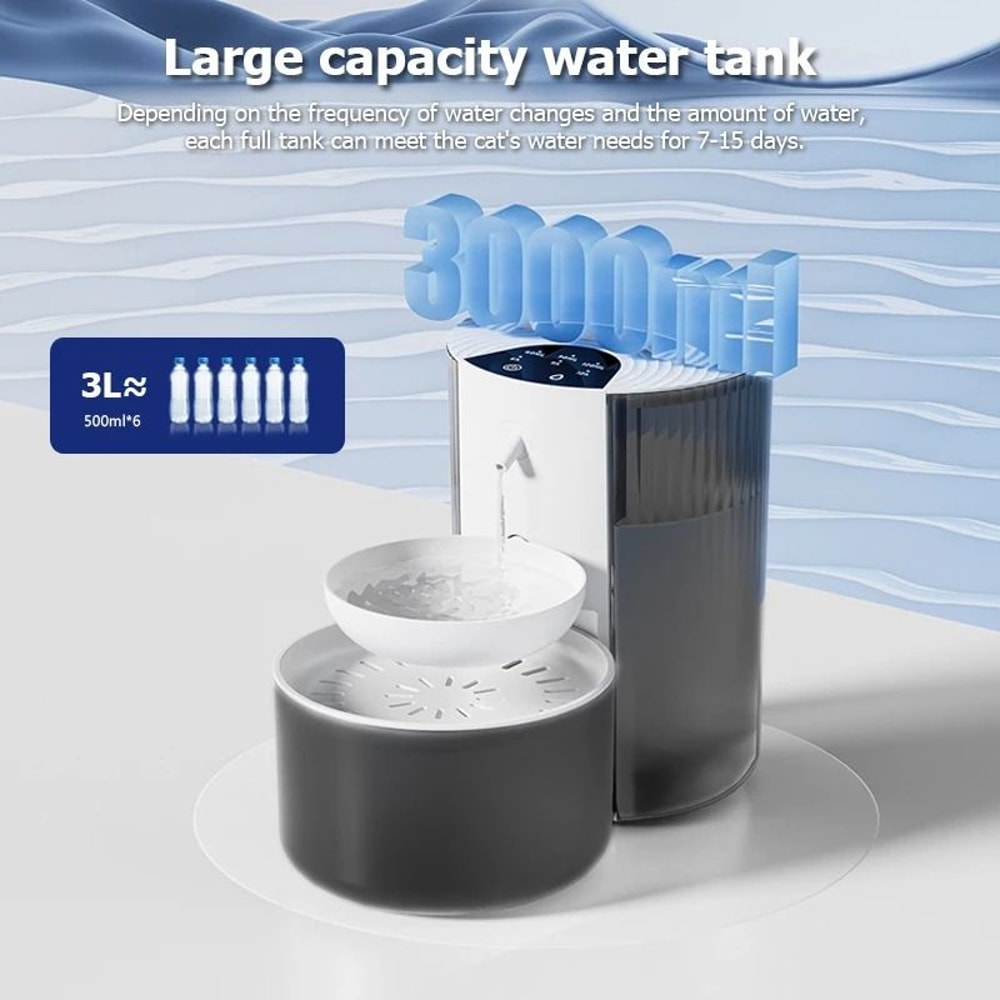 3L Wireless Smart Pet Water Fountain 4