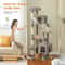 MultiTier Grand Estate Cat Tower For Large Cats 4