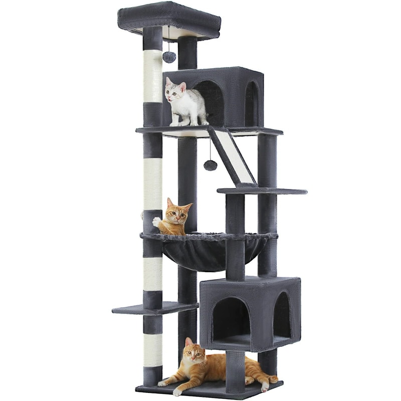 MultiTier Grand Estate Cat Tower For Large Cats 7