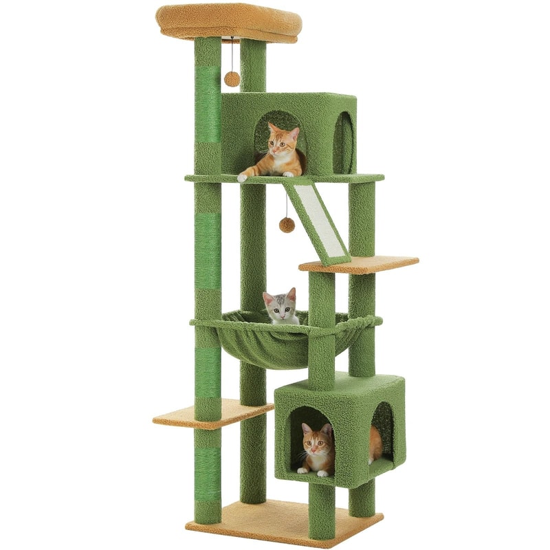 MultiTier Grand Estate Cat Tower For Large Cats 8