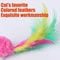 5Piece Interactive Wool Feather Mouse Set 3