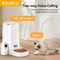 4L Smart Automatic Pet Feeder With 360 Rotating HD Camera WiFi 2