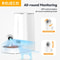 4L Smart Automatic Pet Feeder With 360 Rotating HD Camera WiFi 5