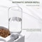 DualUse Automatic HeartShaped Pet Feeding Watering Bowl 2