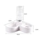 DualUse Automatic HeartShaped Pet Feeding Watering Bowl 5