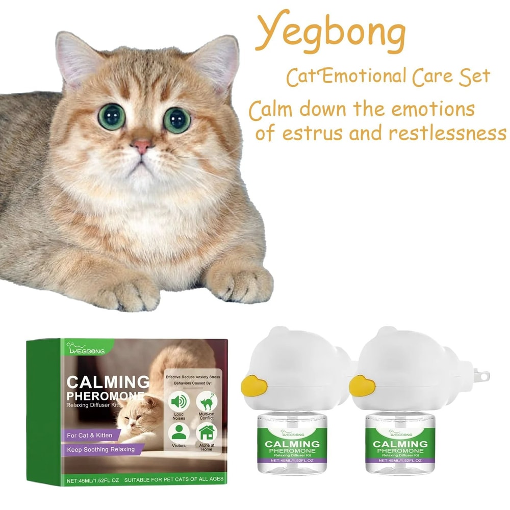 PlugIn Calming Pheromone Diffuser For Stress Anxiety Relief 1
