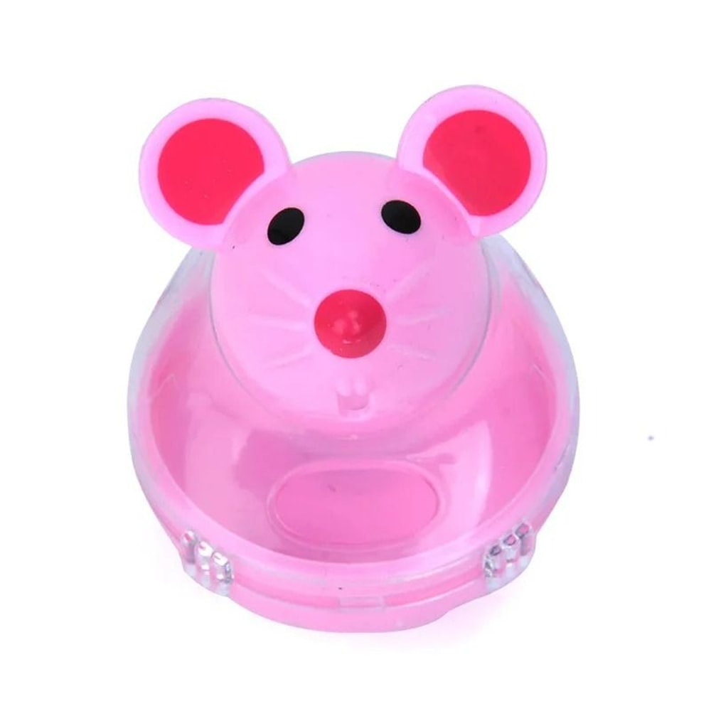 Cute Mouse Interactive Food Leakage Tumbler Puzzle Feeder 7