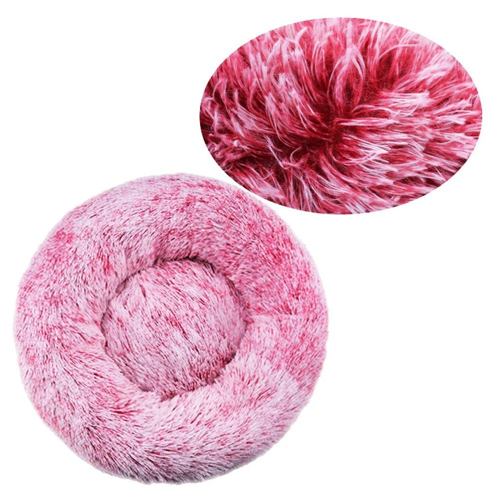 Super Soft Long Plush Calming Pet Bed Warm Winter Nest 15