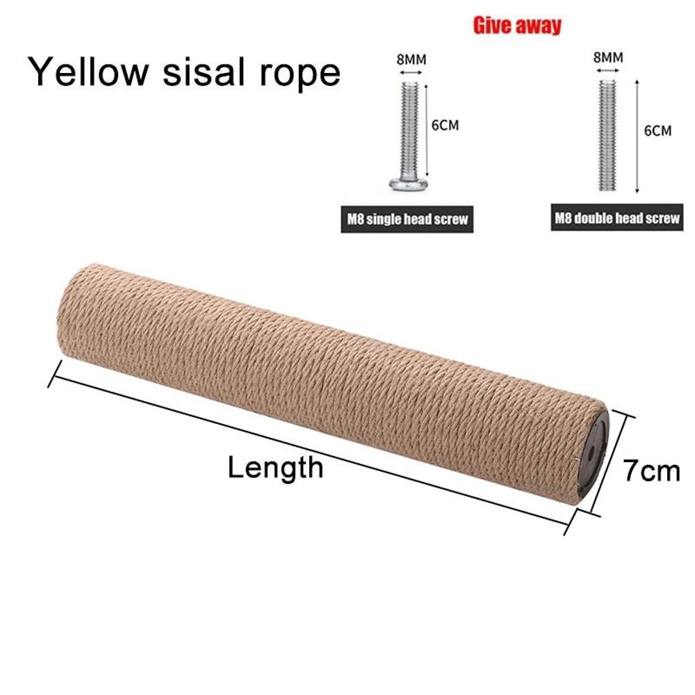HeavyDuty Sisal Scratching Post DIY Cat Tree Replacement 6