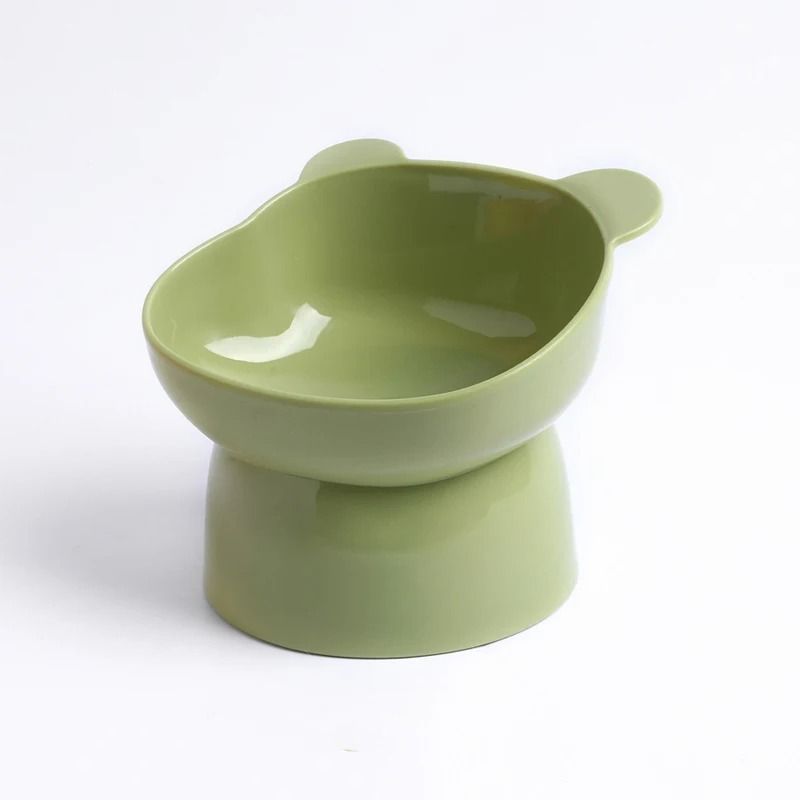 Ergonomic Tilted AntiChoke Pet Bowl With Neck Protection 11