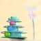 4Layer Interactive Feather Cat Turntable With Fun Toy Ball Playing Stick 4