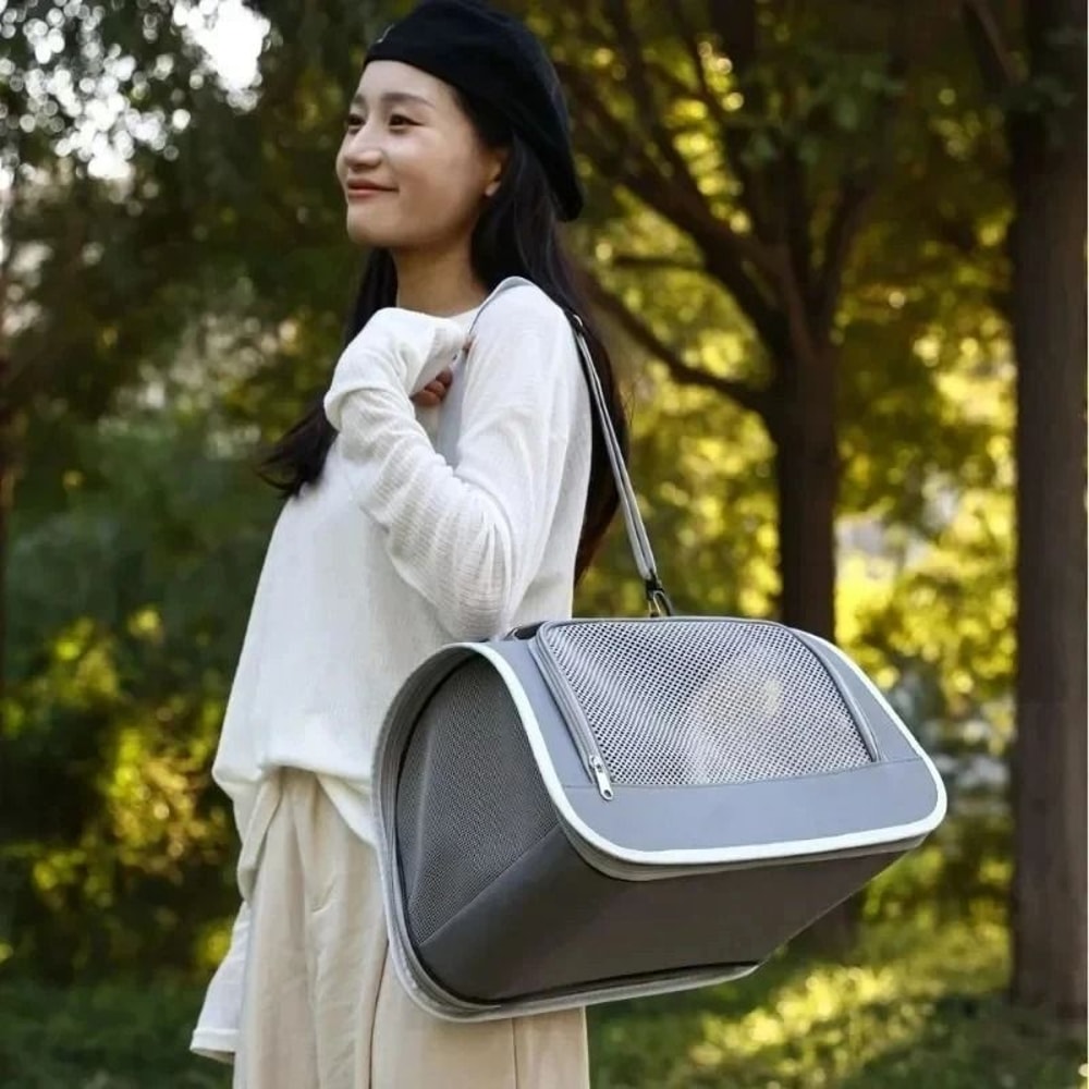 Folding Waterproof Travel Carrier For Cats Small Dogs 3