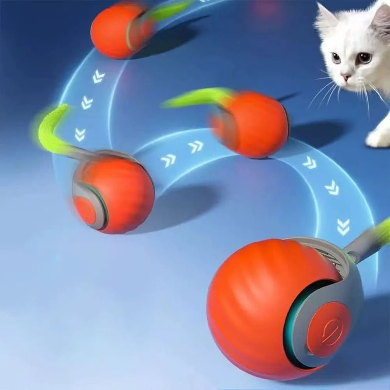 Speedy Tail 20 New Generation Smart Interactive Cat Toy 2Piece Set 1