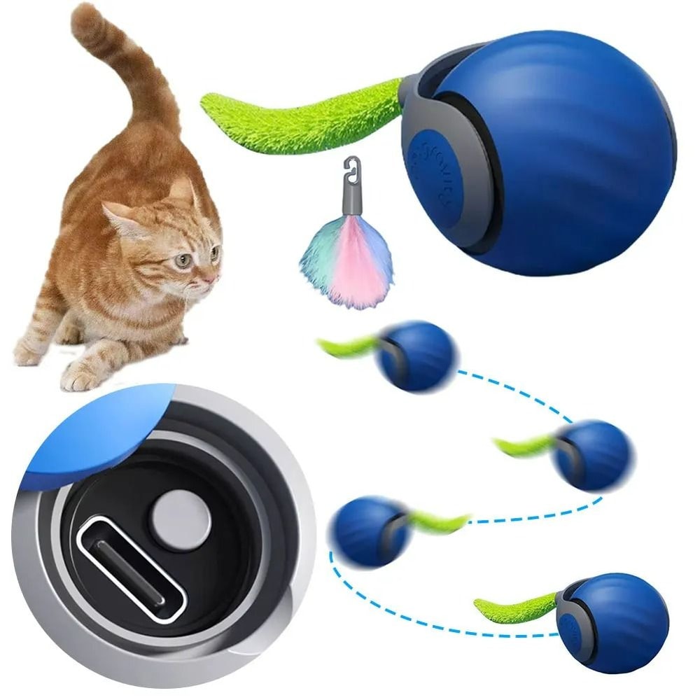 Speedy Tail 20 New Generation Smart Interactive Cat Toy 2Piece Set 2
