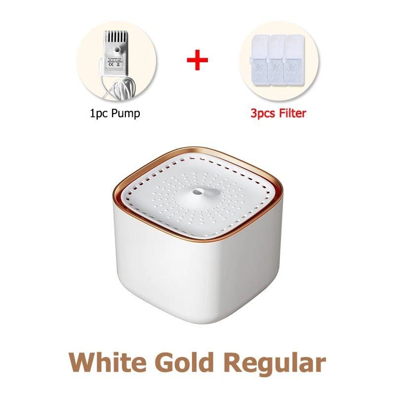 3L UltraQuiet Automatic Pet Water Fountain Advanced Filtration System 14