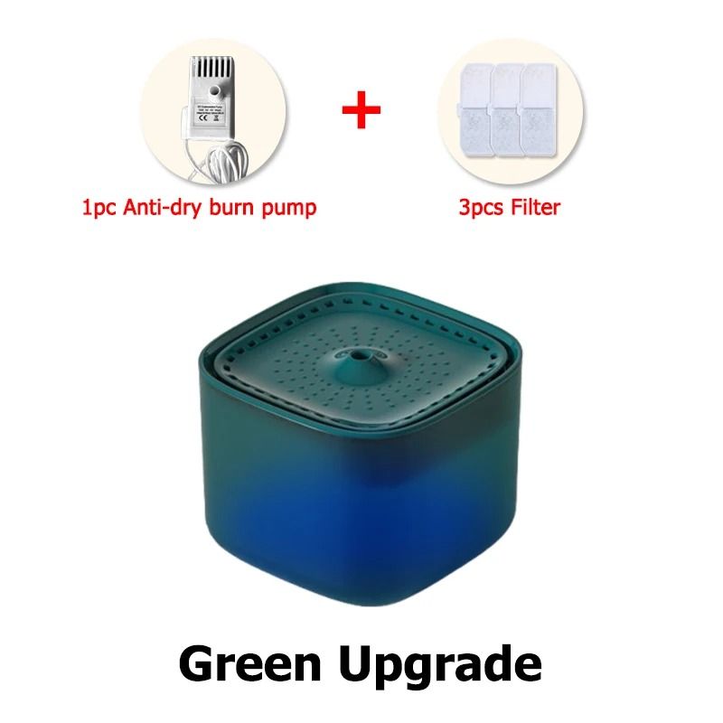 3L UltraQuiet Automatic Pet Water Fountain Advanced Filtration System 15