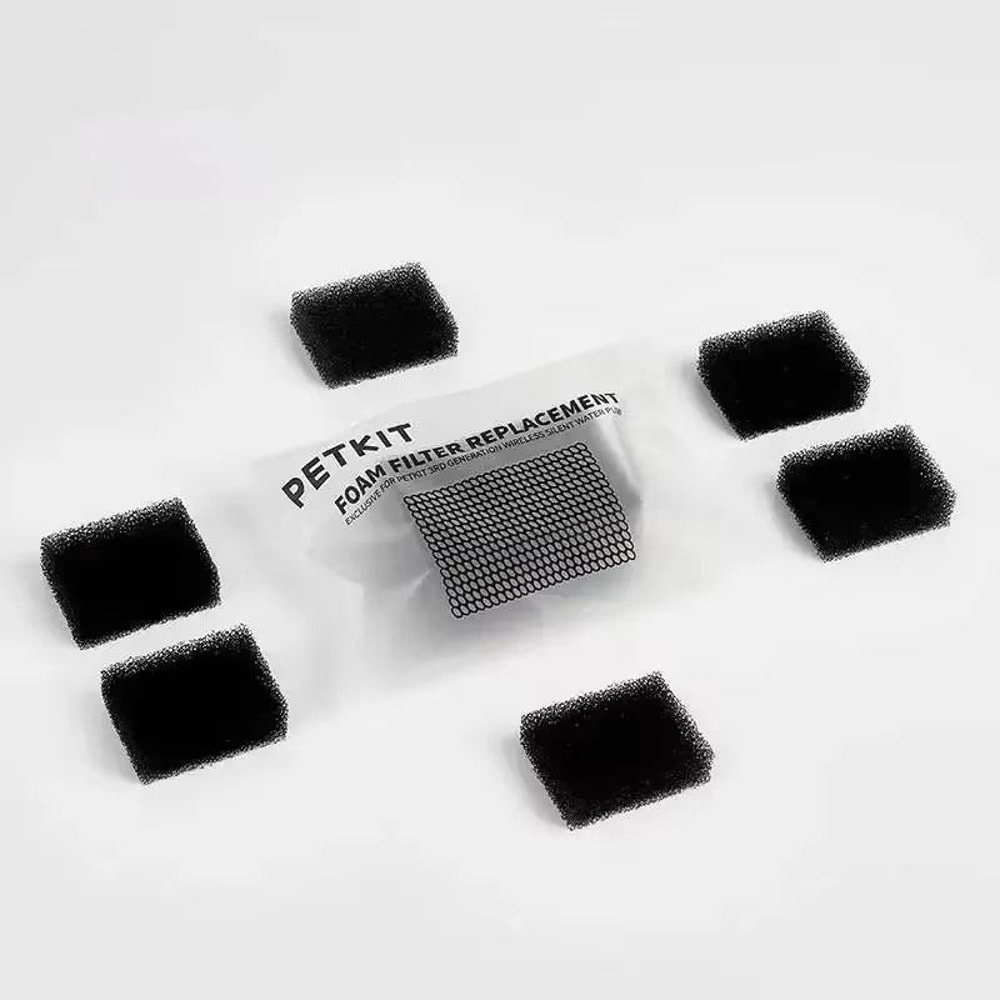 Replacement Pump Foam Filters For Smart Wireless Water Fountains 1
