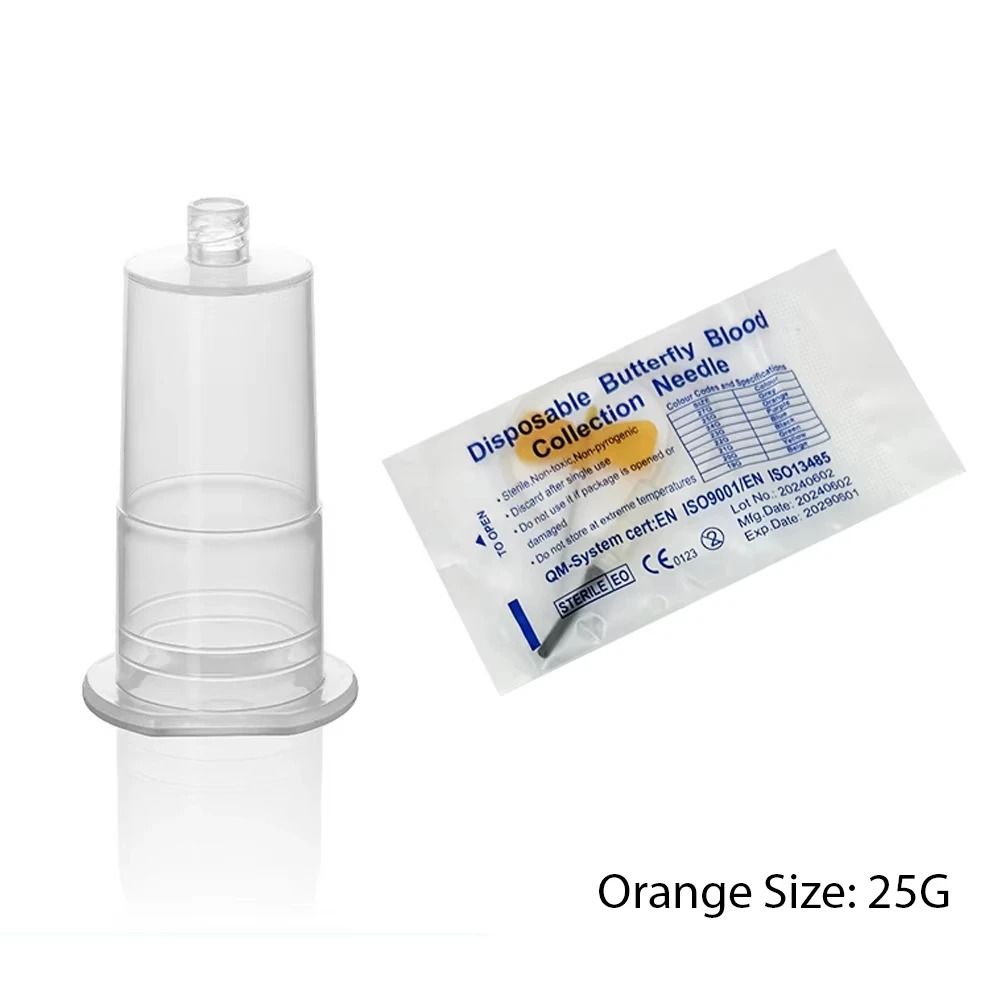 Disposable Butterfly Blood Collection Needles 50Piece Set 10