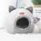 Cute CatHead Thermal Sleep Cave Universal Pet Nest 2