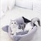 Cute CatHead Thermal Sleep Cave Universal Pet Nest 3