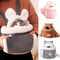 Winter Warm Plush Cat Backpack Cozy Travel Carrier 0