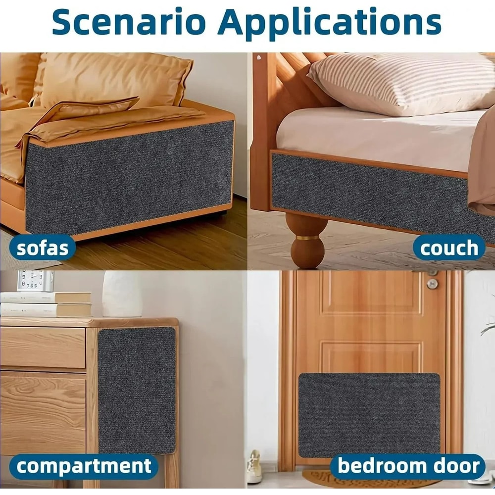 Customizable SelfAdhesive Cat Scratcher Furniture Protector 4