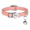 Custom Personalized PU Leather Cat Collar With Engraved ID Nameplate 6