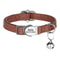 Custom Personalized PU Leather Cat Collar With Engraved ID Nameplate 7