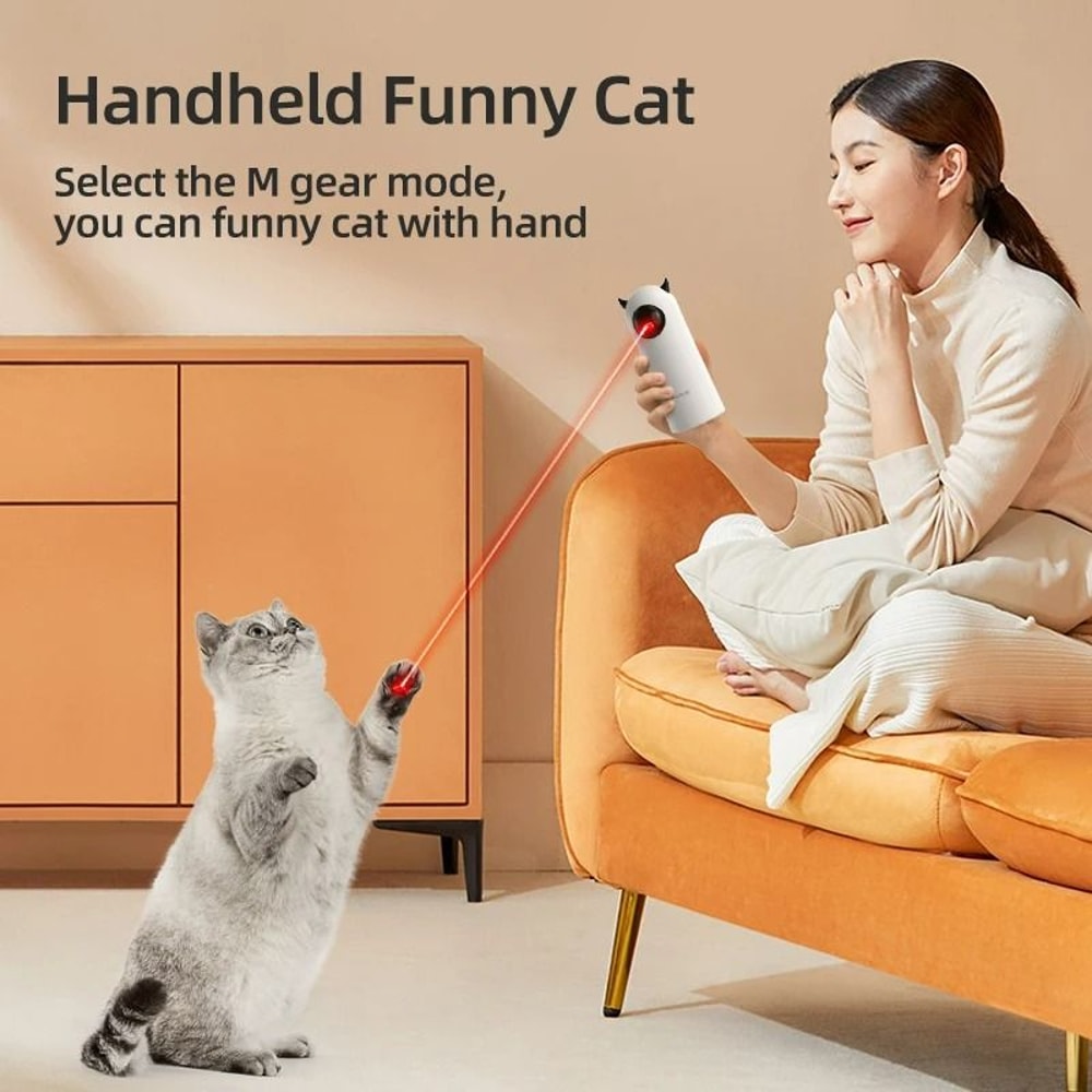 Smart Interactive Automatic LED Laser Cat Toy 2
